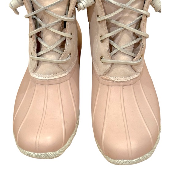 Sperry Saltwater Duck Boots in Light Pink - Picture 5 of 11
